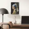 Meisje met de parel - Johannes Vermeer - Bril plexiglas 5mm klein -sfeer6