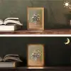 Bloem - Quote - Vintage - Art Light Box met kabel (Tafellamp) klein -sfeer3