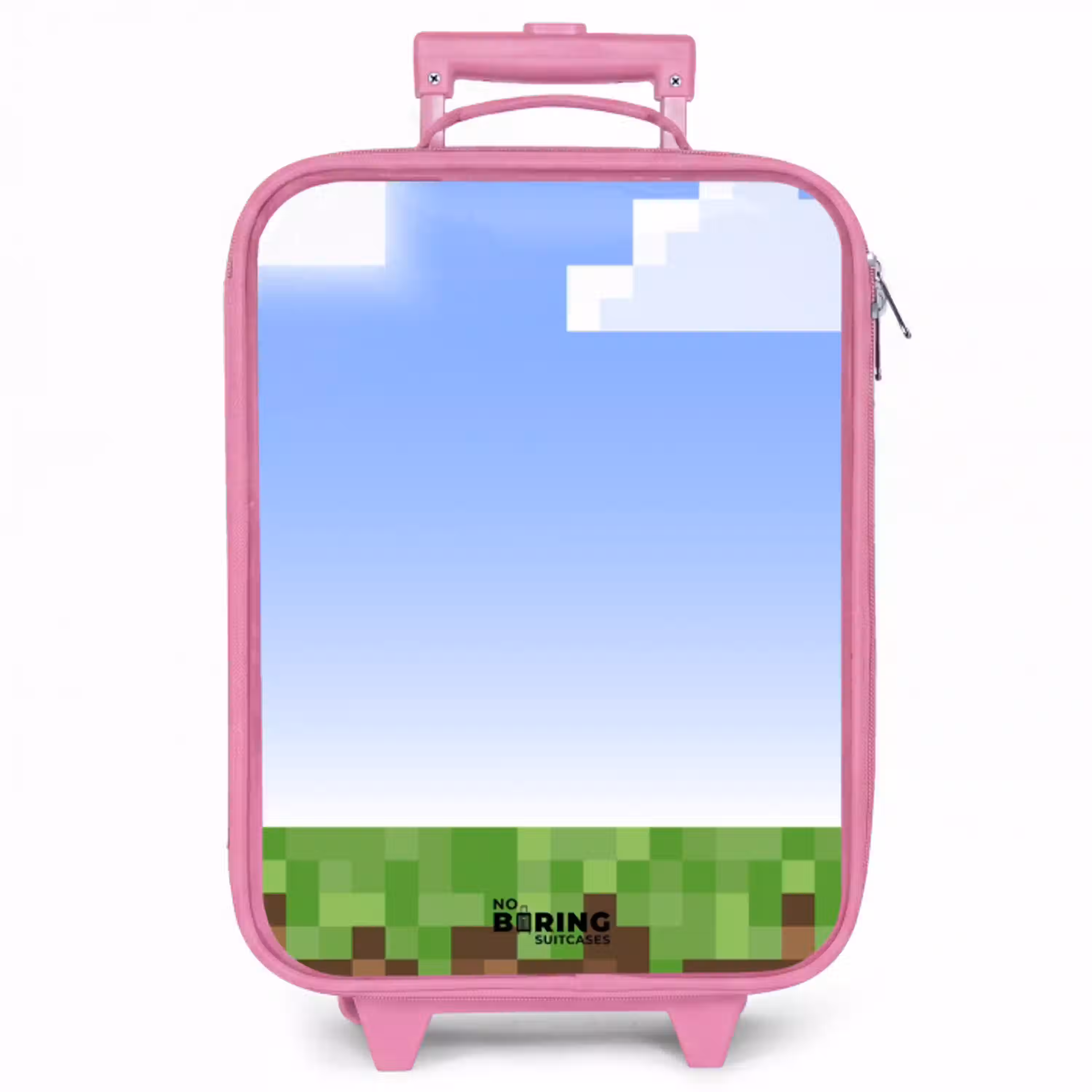 Pixel wereld Kinderkoffer - Roze klein -zzz_website3d