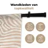 Beige - Aardspatroon Wandkleed katoen klein -sfeer2