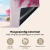 Zee - Roze - Bloemen - Poort Inductie beschemer met haakjes klein -ky-onderkant-nl