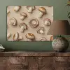 Kastanje Champignons - Beige PET vilt klein -sfeer2