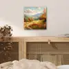 Landschap - Illustratie - Natuur aluminium wit klein -sfeer3