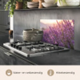 Lavendel - Paars - Zonlicht keuken achterwand spatscherm klein -usp_NL