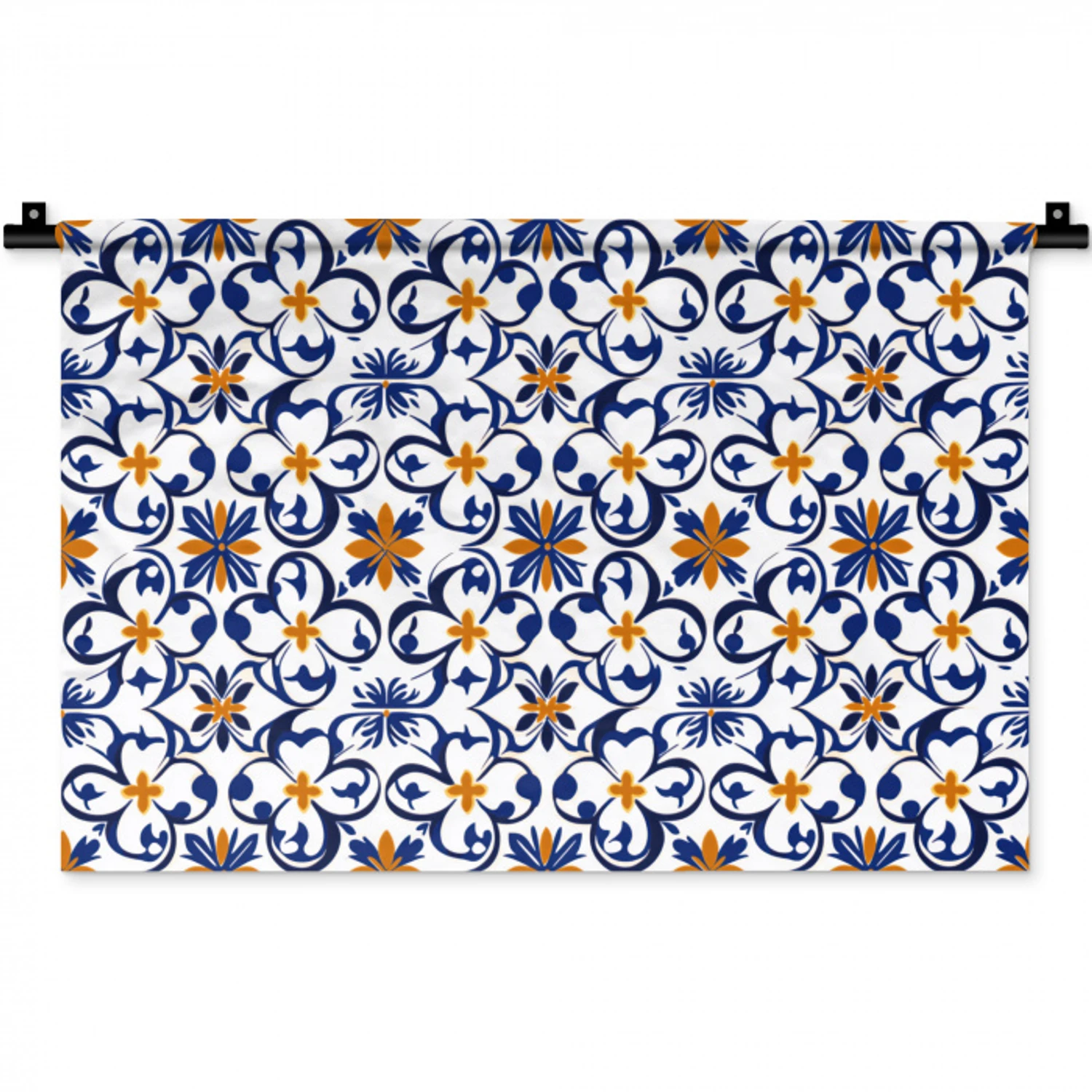 Patroon - Modern - Kleurrijk Wandkleed katoen klein 269 -zz3d