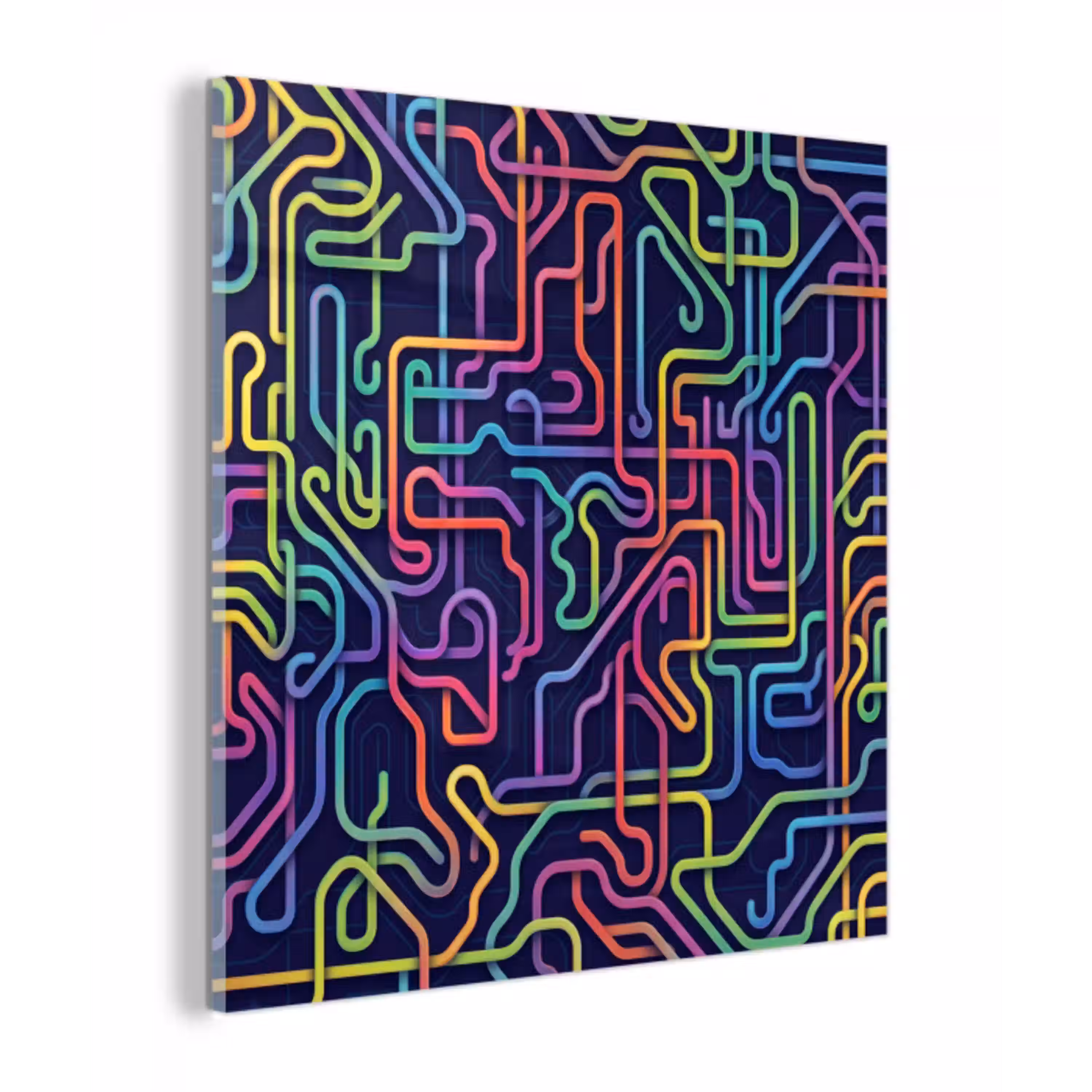 Retro - Abstract - Neon plexiglas 5mm klein -z3d