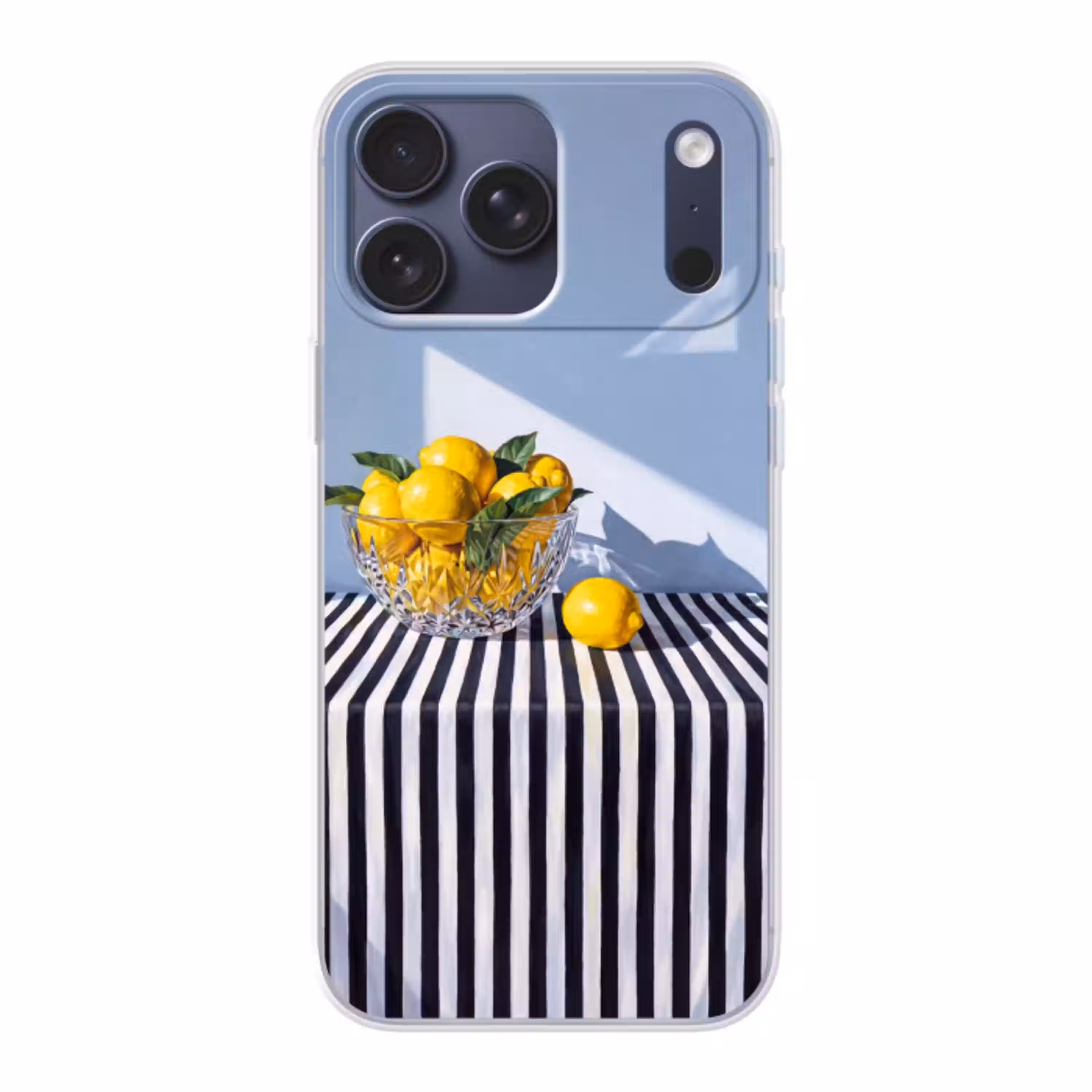Citroenen - Fruit - Geel Telefoonhoesje iPhone 17 Pro Max klein -3d