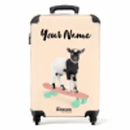 Boardende bok NBS - Handbagage koffer - Kinderen Unisex middel -productfoto_recht