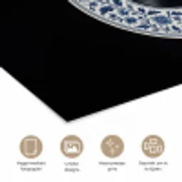 Vinyl - LP - Delfts Blauw - Muziek poster papier klein -closeup_NL