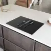 Bestek - Zwart Inductie beschermer vinyl 3mm klein -sfeer8