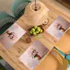 Vaas - Bloemen - Roze Placemat vinyl groot -zzsfeer5_Kitchenyeah-website