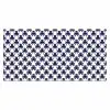 Oceaan - Octo - Blauw - Wit Muismat XXL klein 681 -3d_leeg