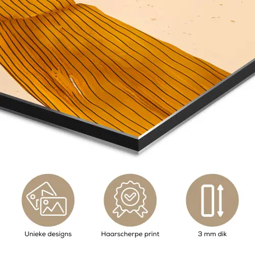 Illustratie - Mokken - Proosten - Bruin aluminium wit klein -closeup_NL