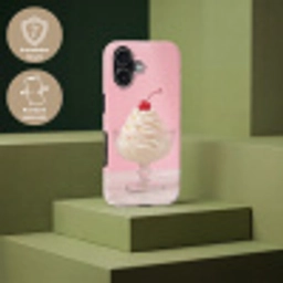 Kers - Slagroom - Roze Toughcase MagSafe Apple iPhone 17 klein -USP_PrintM_DE
