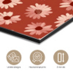 Madelief - Retro - Terracotta aluminium wit klein 46 -closeup_NL