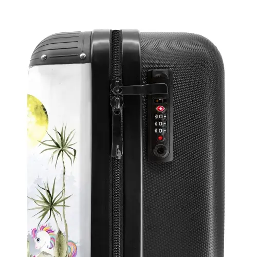 Eenhoorn safari Koffer - NBS - Handbagage middel -slot