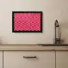 Rood - Roze - Schaakbord - Valentijn KitchenYeah - Keuken - Fotolijst klein -sfeer2