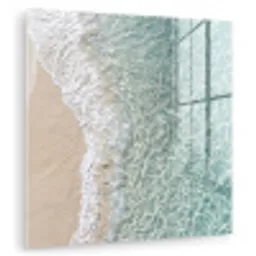 Kust - Zand - Blauw plexiglas 5mm klein -zzzproduct_nieuw
