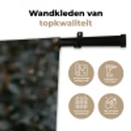 Dahlia - Bloem - Natuur - Sfeervol Wandkleed katoen klein -sfeer2