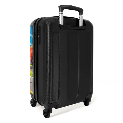 Sirene speedcar NBS - Handbagage koffer - Kinderen Unisex middel -achterkant