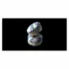 Eten - Macarons - Delfts blauw - Koekjes Muismat XXL klein -3d_leeg
