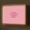 Tekst - Rood - Moederdag Light Box met batterij (Wandlamp) middel -z3d_website
