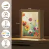 Kunst - Bloemen - Lente - Natuur Light Box met kabel (Tafellamp) klein -USP_NL