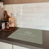 Quotes - Ma - Spreuken - Mama's recept - Koken Inductie beschermer vinyl 3mm middel -sfeer3
