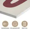 Red - Cake - Decoratie - Eten PET vilt klein -closeup_NL