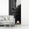Wijnfles - Glas - Handen - Raam fotobehang vinyl groot -woonkamer