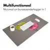 Planten - Anthurium - Groen - Roze Muismat XXL klein -sfeer4