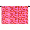 Valentijn - Smiley - Rood - Roze Wandkleed katoen klein 269 -zz3d