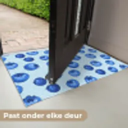 Bessen - Modern - Blauw Deurmat klein 898 -USP_NL