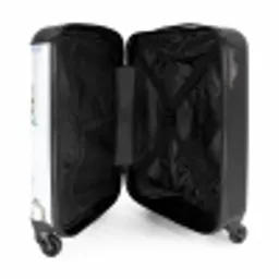 Dwalende dino's NBS - Handbagage koffer - Kinderen Unisex middel -binnenkant