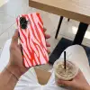Zebraprint - Roze - Rood - Dierenprint Toughcase MagSafe Apple iPhone 17 klein -Sfeer1M