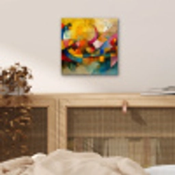 Kunst - Abstract - Modern aluminium wit klein -sfeer3