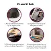 Zee - Strand - Zonsondergnag Inductie beschermer vinyl 3mm klein -zzzzzzz-cc-werking