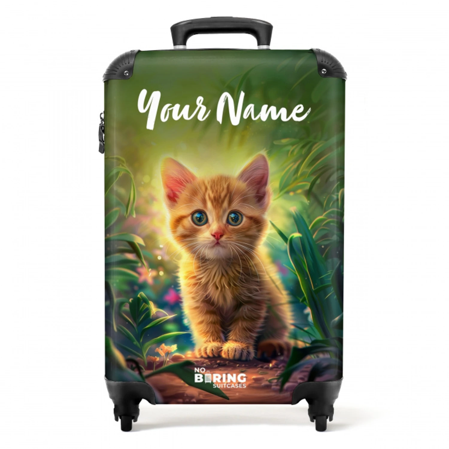 Kees kitten NBS - Handbagage koffer - Kinderen Unisex middel -productfoto_recht