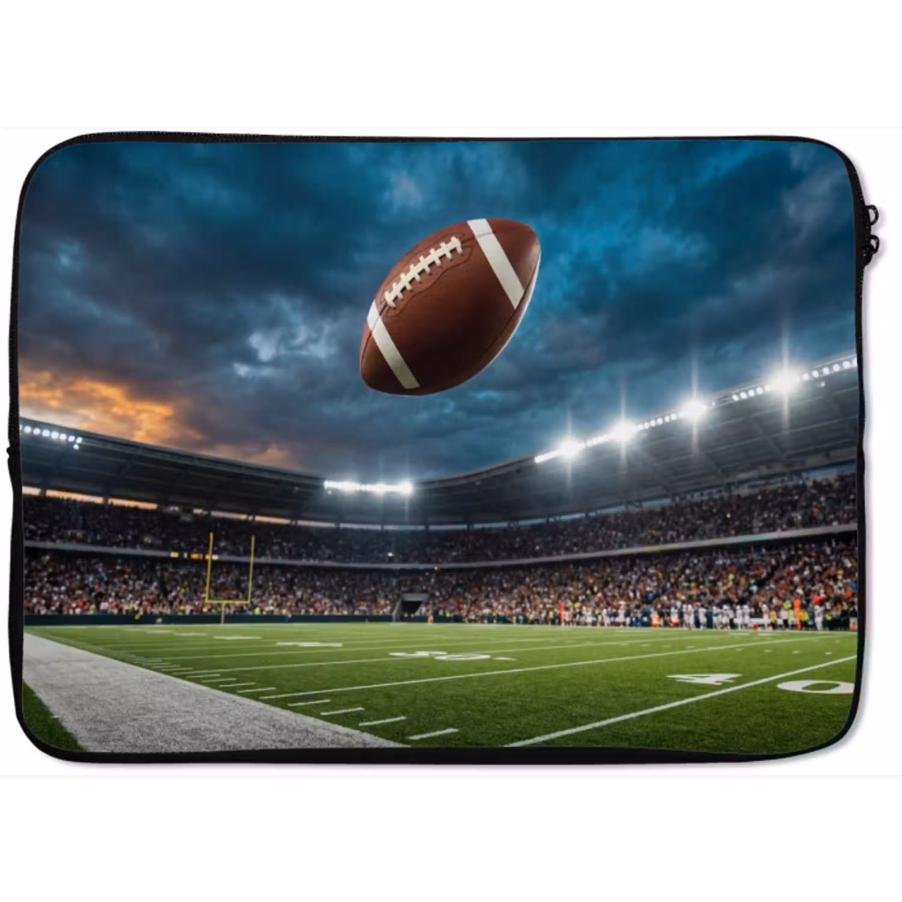 Football - Bal - Stadion - Sport laptophoes neopreen klein -zkaufland3dotto