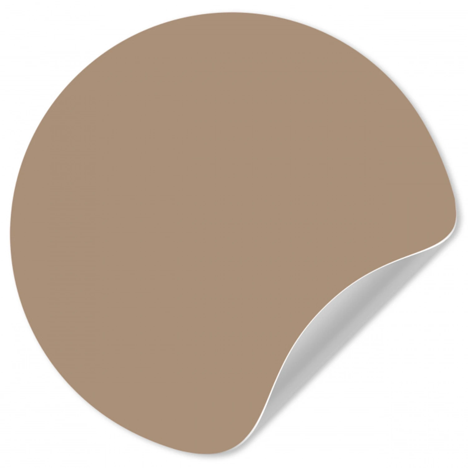 Bakery brown - Interieur - Aardetinten Wandcirkel behangsticker klein 186 -3d