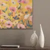 Bloemen - Veld - Geel PET vilt klein -sfeer6_closeup