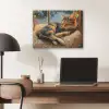 Kat - Kerst - Winter - Dier PET vilt klein -sfeer5