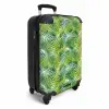 Palm bladeren patroon licht groen NBS - Handbagage koffer - Kinderen Unisex middel -productfoto_3d