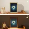 Heks - Maand - Bos - Magisch Light Box met kabel klein -sfeer3_kind