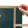 Klassiek - Sierlijk - Roze Light Box met batterij (Wandlamp) middel -USP_websiteprintNL