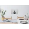 Otter - WC rol - Zwart - Wit Muursticker klein -eettafel