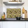 Modern - Geometrisch - Goud Inductie beschemer met haakjes klein 777 -sfeer2