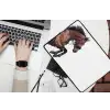 Paard - Springen - Modern laptophoes neopreen klein -bureau