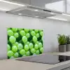 Druiven - Groen - Druppels keuken achterwand spatscherm klein 900 -3d_schuin
