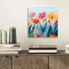 Illustratie - Bloemen - Kleurrijk aluminium wit klein -sfeer1
